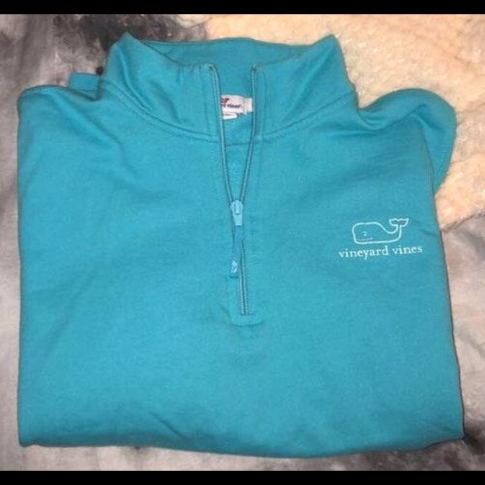 Blue Vineyard vines half zip